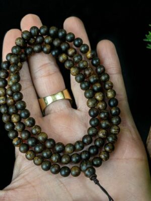 Agarwood Mala 108 Beads 6mm Non-Sinking