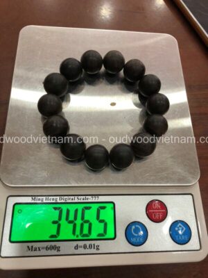 Vietnam Sink Agarwood Bead Bracelet 2