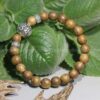 Natural Agarwood Mala Bead Bracelet For Baby